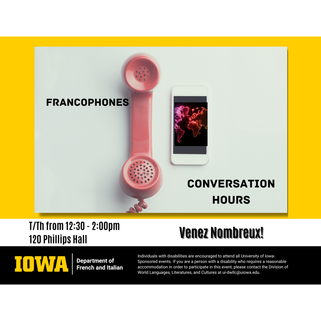 French Conversation Hour  promotional image